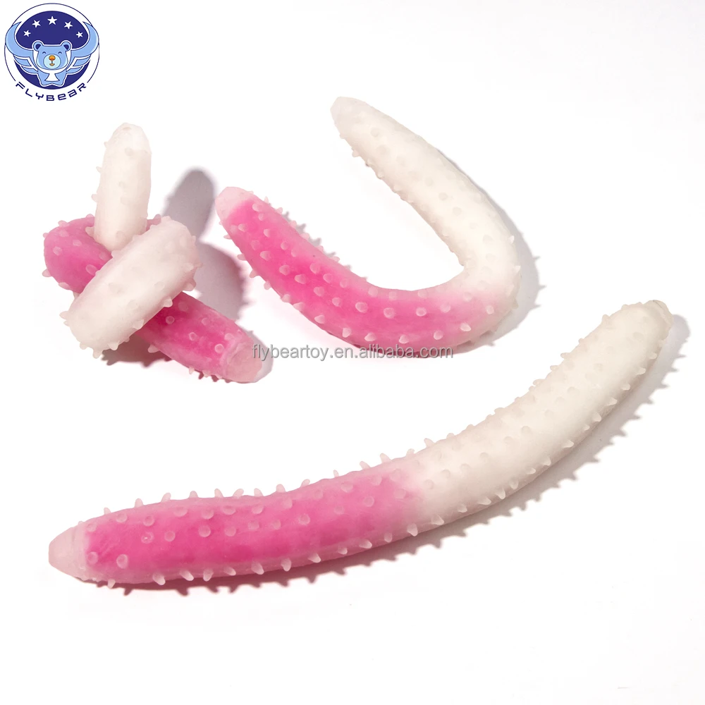 2024 New Hot Selling TPR Stretchy Soft toy Sea Cucumber  Squeeze Toy Customized  Children Gift Soft Cute Toy