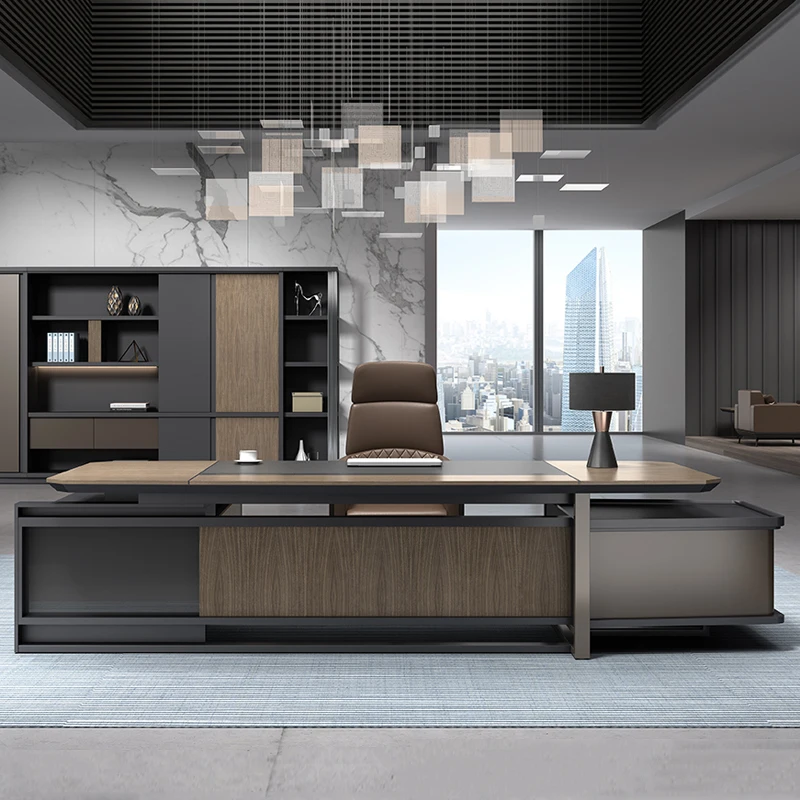 American style executive luxury office furniture wood furniture table ceo desk