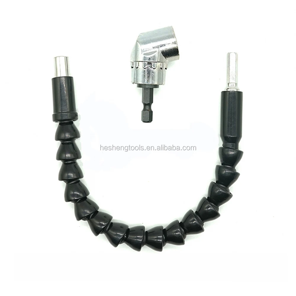 1/4 Inch 105 Degree Screwdriver Set Holder Adjustable Turning Nozzles for Screwdriver Hand Tools Magnetic Bit Socket Power Drill