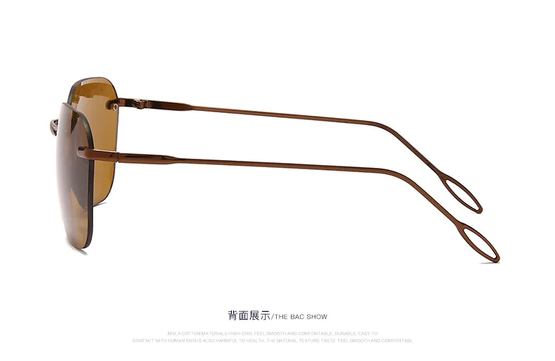 2022 Maui Jims Metal Frameless Sun glasses Rimless Sunglasses