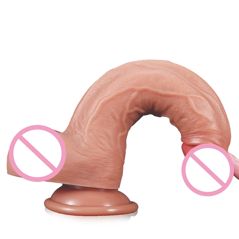 22 CM Silicone Big Penis Realistic Dildo G Spot Artificial Penis Dildo For Women Huge Realistic Sex Toy