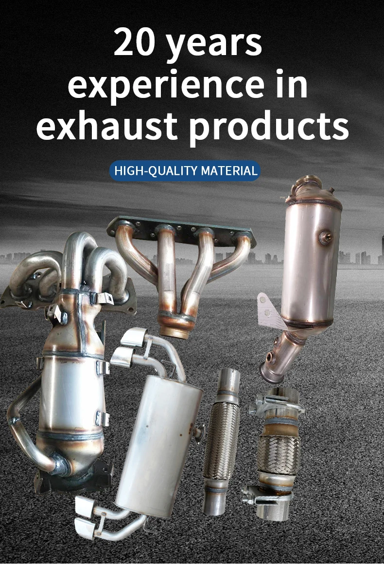 catalytic converter for new Nissan tiida 10-15  hot sale model