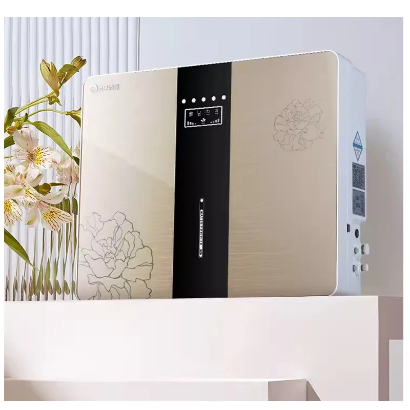 Electric Countertop Water Purifier Household Reverse Osmosis RO System Direct Drink Pure Water Machine Wall-Mounted Kitchen