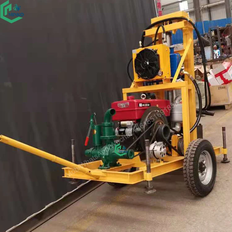 hydraulic 200m well drilling water drill well machine prices