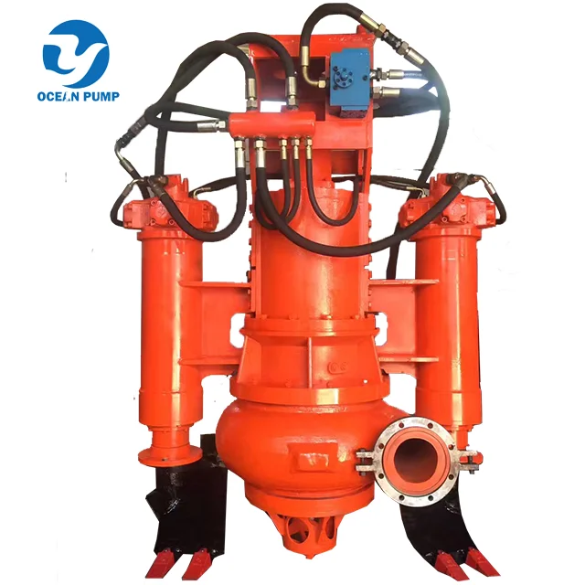 High Pressure Sand Pumping Machine /Large Capacity Hydraulic Submersible Sand Pump Gravel Pump