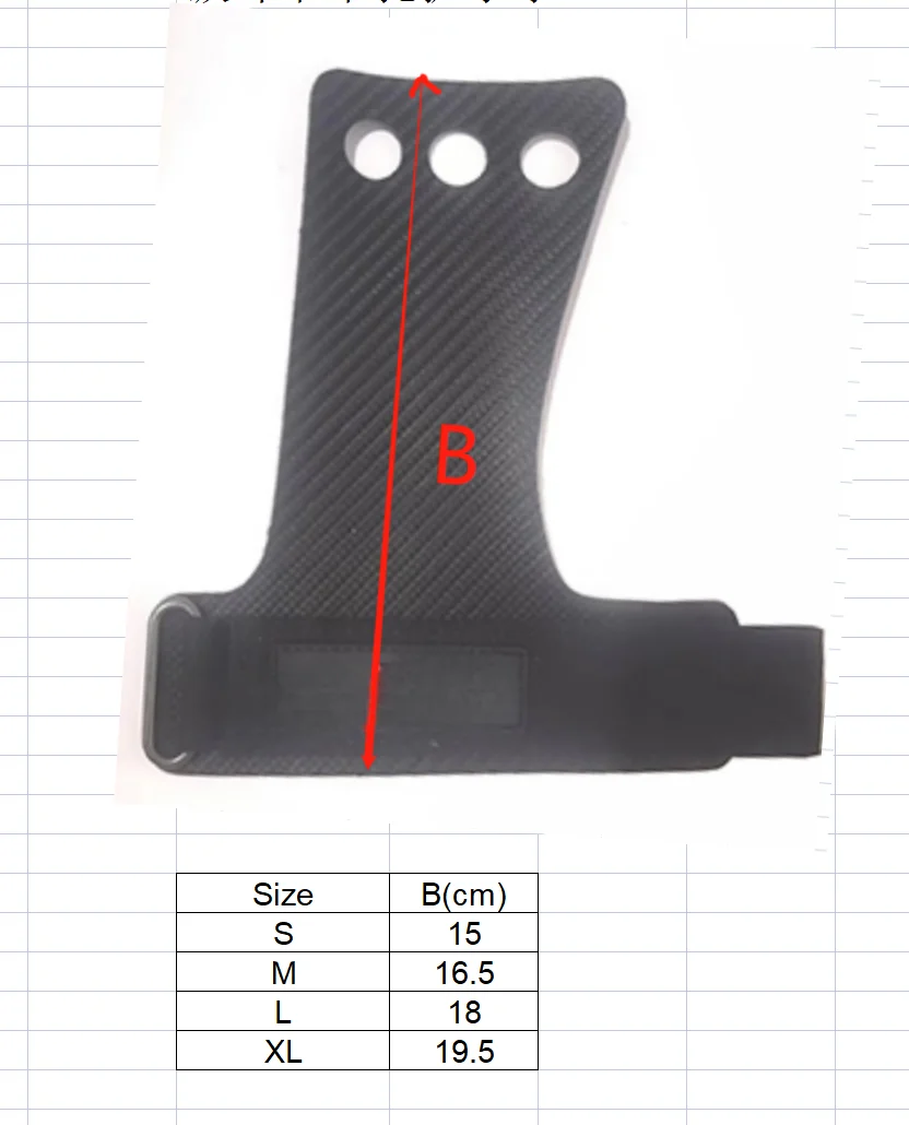 Carbon Fiber Grips Adjustable Weight Lifting Hand Grips Wrist Straps Palm Pads