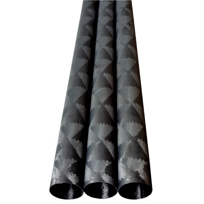 OEM custom carbon fiber pool cue 3k weave carbon fiber tube cue stick