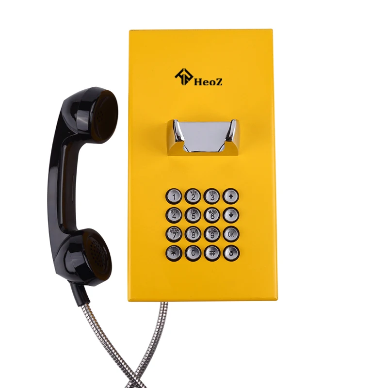 2022 Hot Sale Inmate Jail Visitation Prison Phones High Security Vandal Proof Telephones With Lcd Display