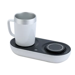 2022 Top products innovative Christmas holiday gift ideas wireless charging cooling heating cup gift set