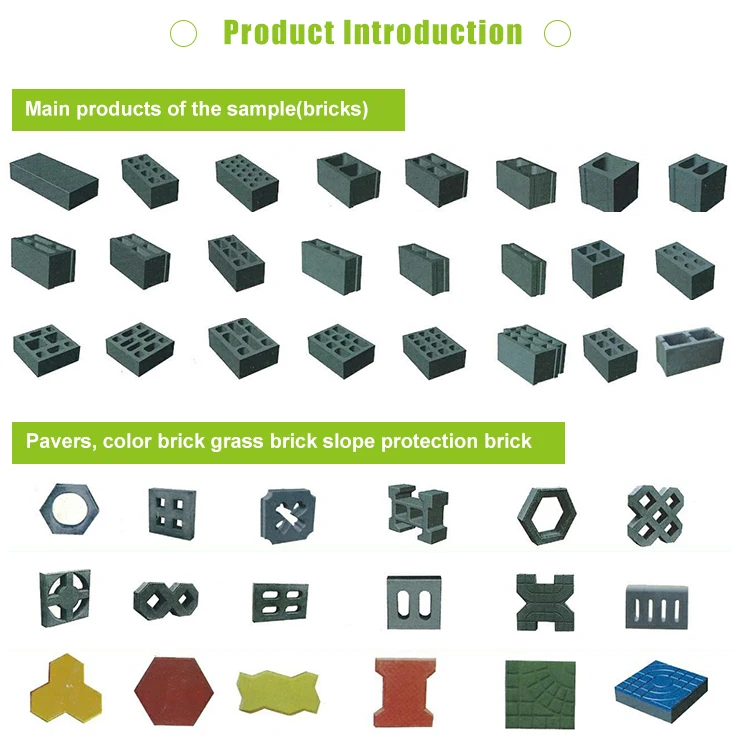 Well module brick making machine Manual unburned cement block brick machine Curbstone brick machine