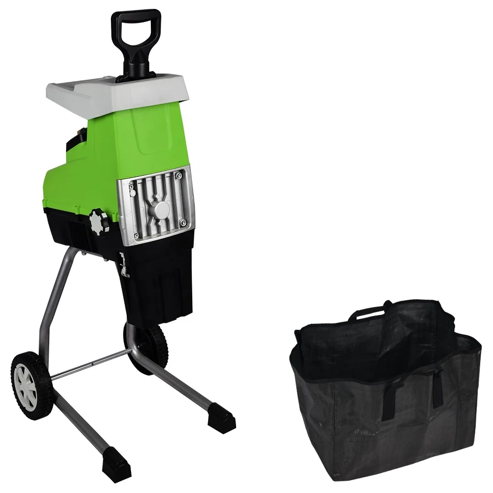 
Vertak Garden 2800W Big Collecting Bag Wood Cutter Shredder Electric Leaf Chipper Shredder Machine 