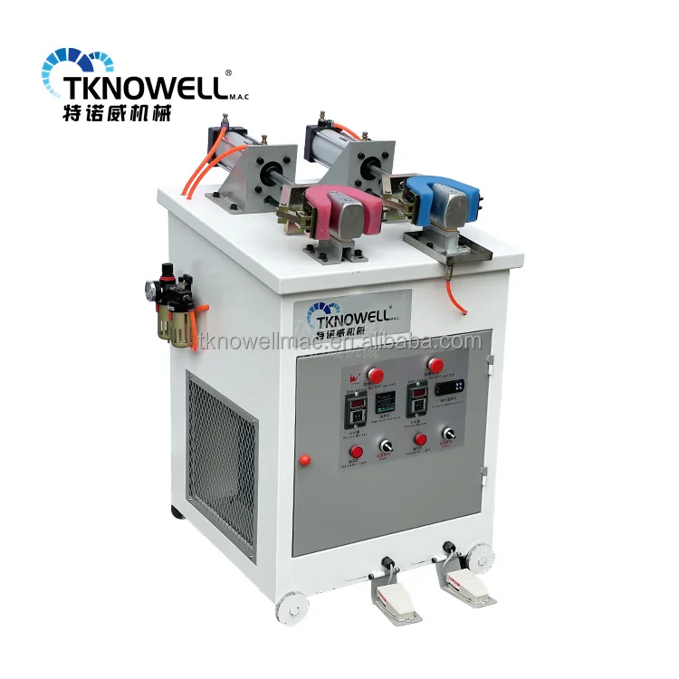 One Cold and One Hot Back part Moulding Machine Heel back part counter molding machine