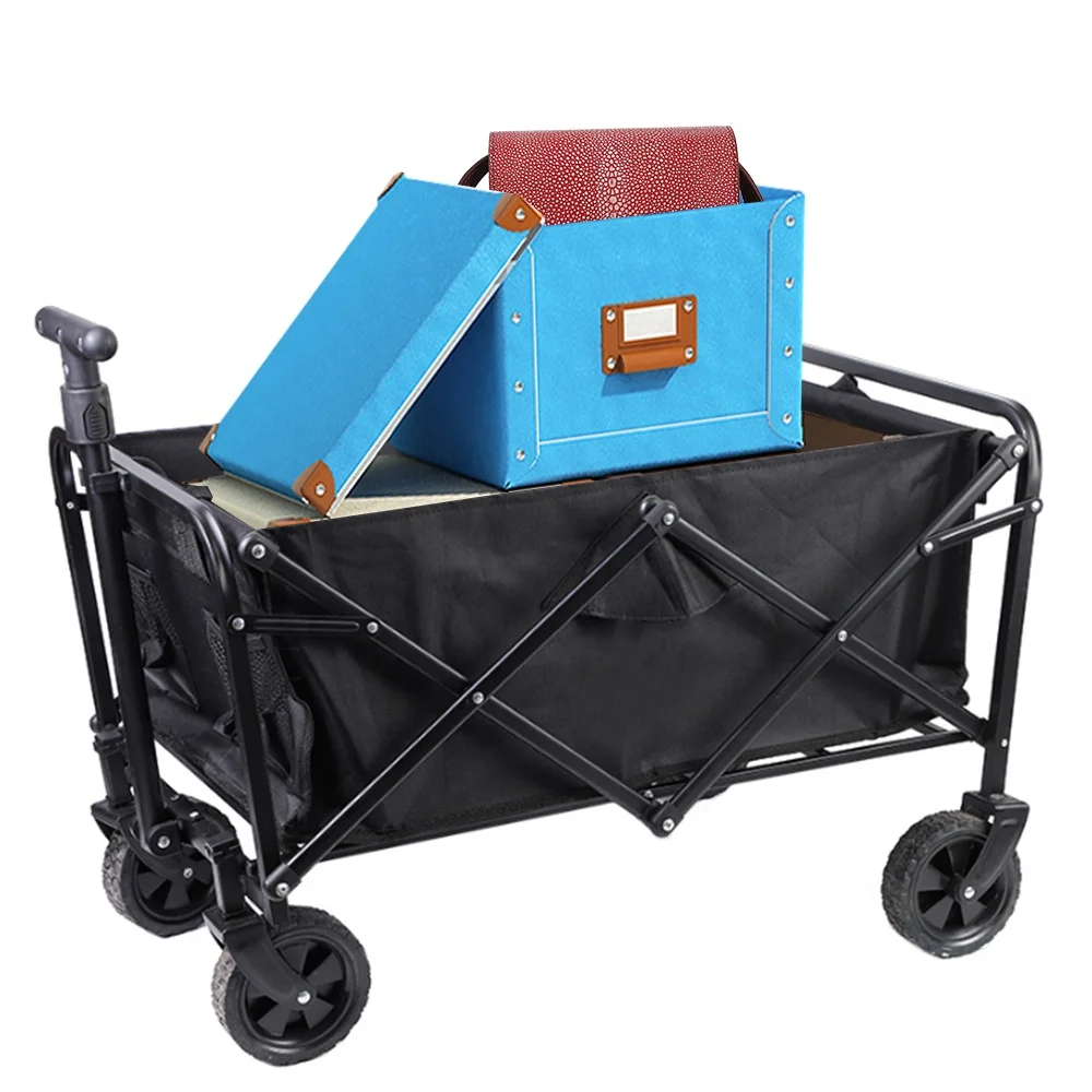 Folding wagon COSTCOCO wheelbarrow bracket anna maria island trolley garden utility cart