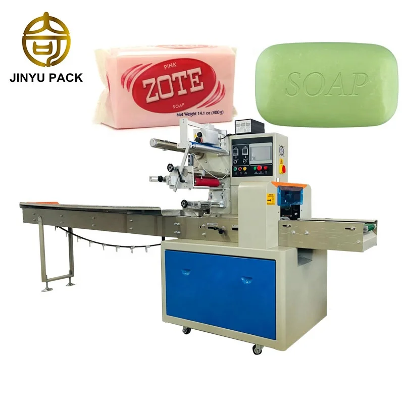 China Professional Manufacturer Automatic Soap Horizontal Wrapper Flow Hotel Soap Packing Machine