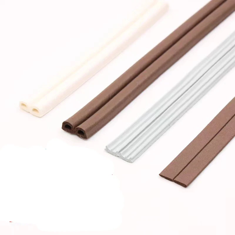 Door Bumper Rubber Seal Strip For Wooden Door