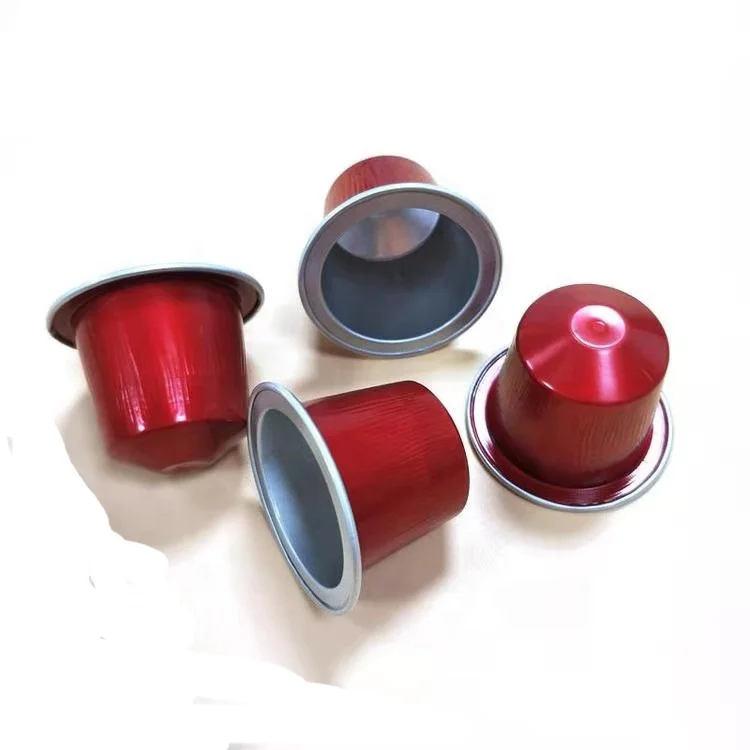  2020 Шанхай Высокое качество nespresso алюминиевая фольга пустая кофейная капсула с
