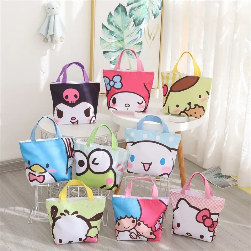ZG-оптовая продажа новая милая сумка для ланча Sanrio сумка-тоут с мультяшным принтом Kuromi