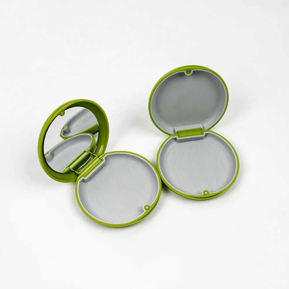 Magnetic-closed Dental Slim Box Autoclavable Orthodontic Aligner and Retainer Case