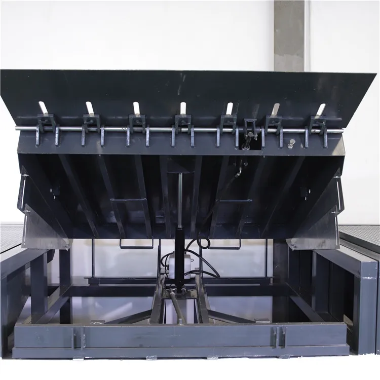 Warehouse Automatic Loading Powerpack Baffle Hydraulic Dock Leveler