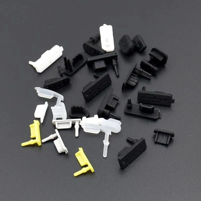 Custom Made  RJ45 cable USB silicone rubber dust cover Laptop, PC silicone Accessory