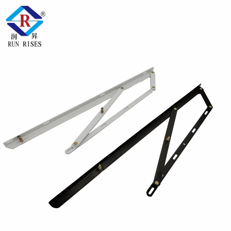 Lift up bed fitting gas spring strut mechanism for bed