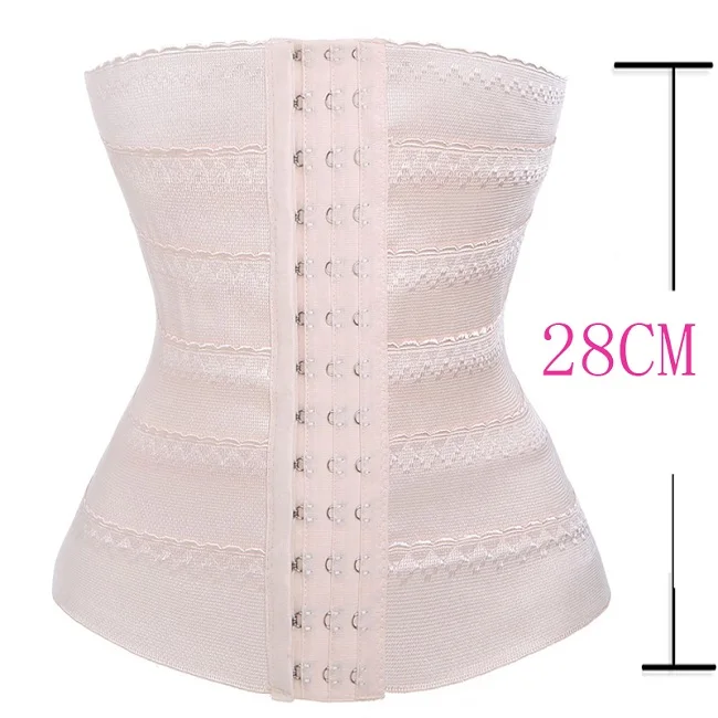 Wholesale Adjustable Waist Trimmer Belly Shaper Shapewear Hook Corset Cinchers Waist Trainer Belt
