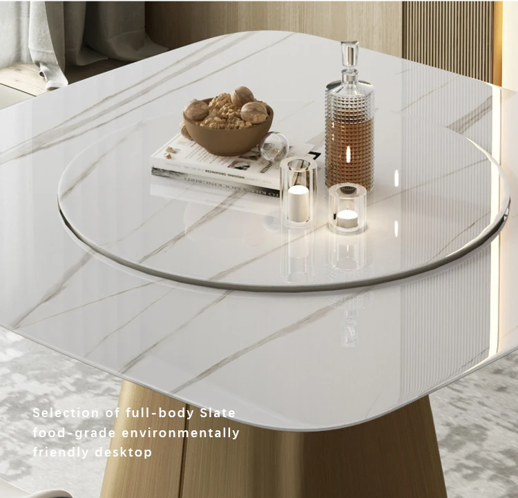 Dining Room Furniture Set Modern Luxury Dining Table Chairs Cheap Price Dining Set