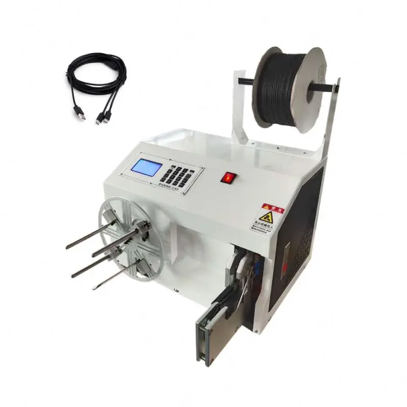 factory price automatic cable wire winding and binding machine wholesale High quality
