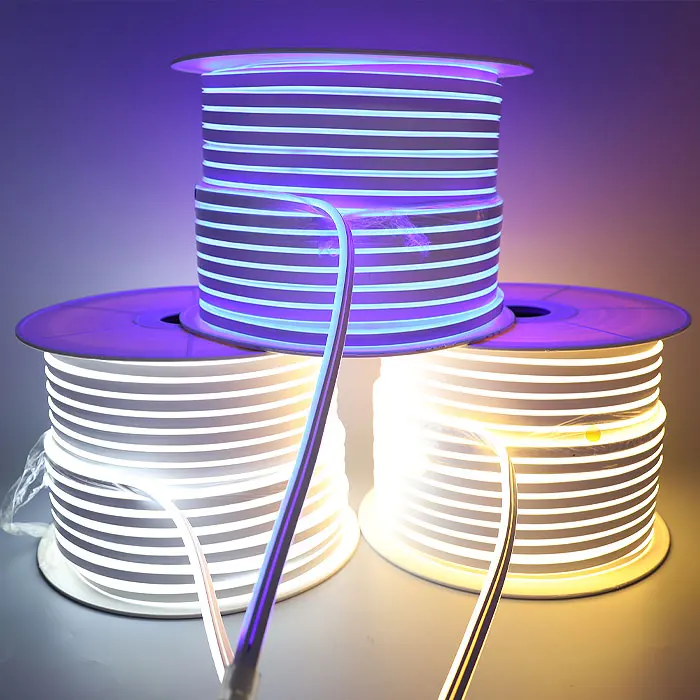 AC 110v 220v led strip light neon tubes light ribbon led high voltage flexible strip light