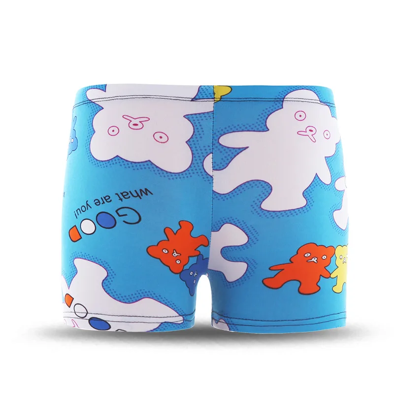 Cheap Wholesale Children Cartoon Kids Swimsuit Swim Trunks Boys Swimming Shorts