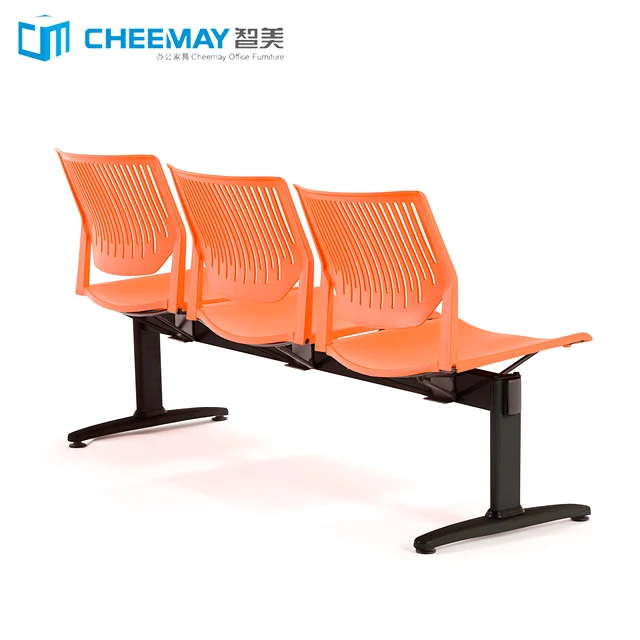 Hot Sale 3 Seater Hospital Airport Plastic Public Waiting Chair