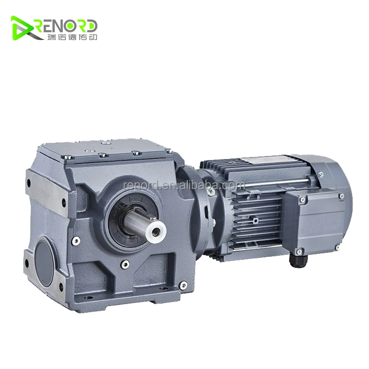 Helical Worm Gear Speed Reducer S47