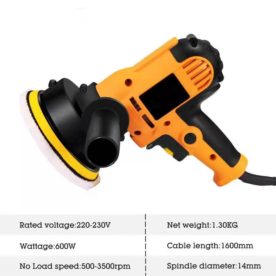 Top Quality Durable Dual Action Machines Battery Polisher High Performance Auto Tool Car Polishing Machine