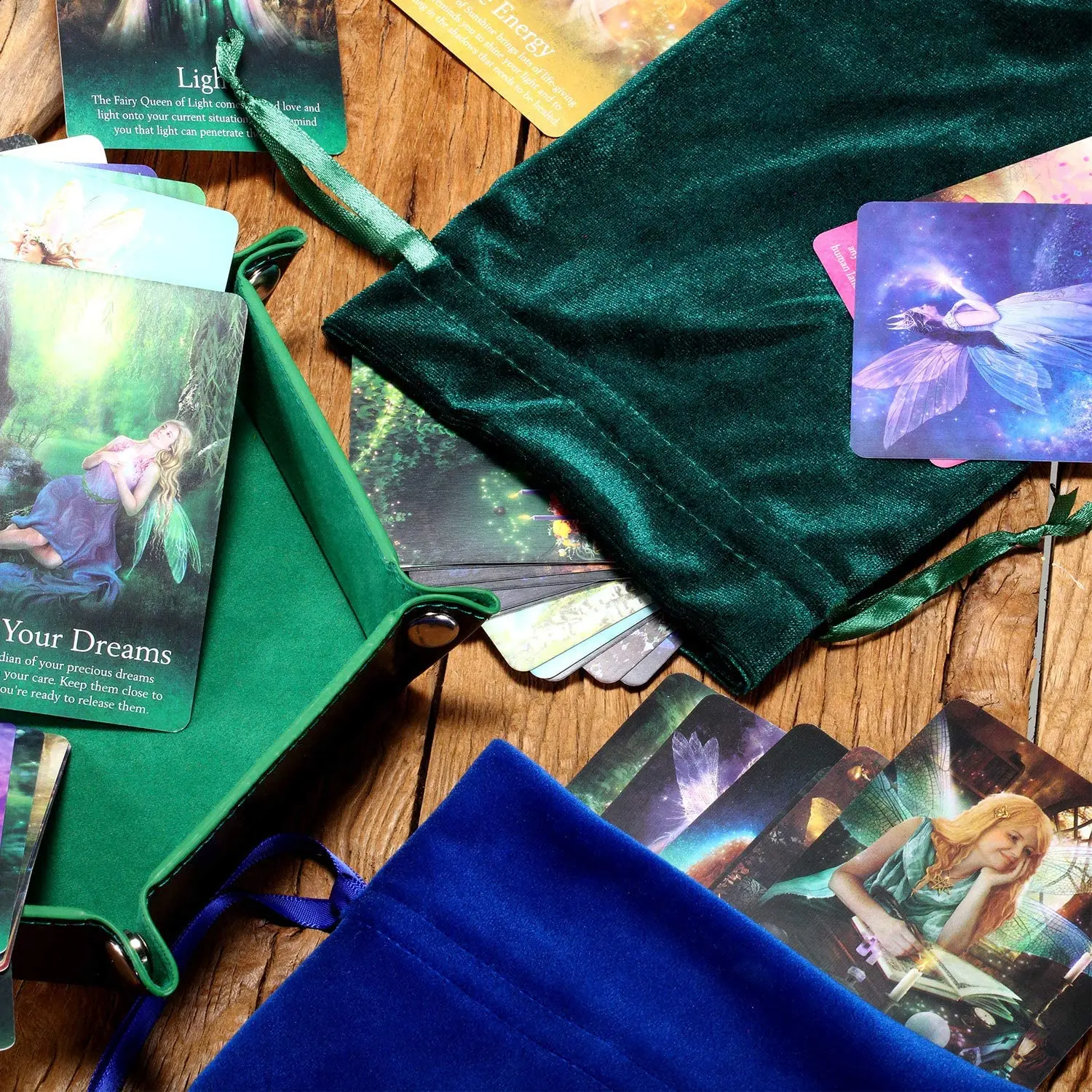 Luxury Velvet Bag Wholesale Custom Jewelry Tarot Paper Velvet Drawstring Pouch