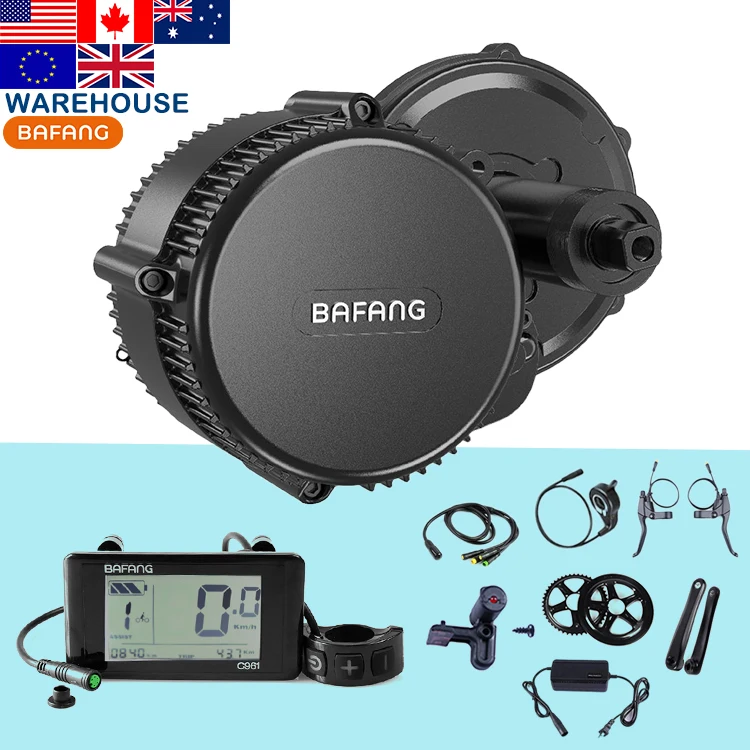 BAFANG agency bfang banfang 250 500 1000 watt mid drive e motor ebike kit electric bicycle parts conversion kit