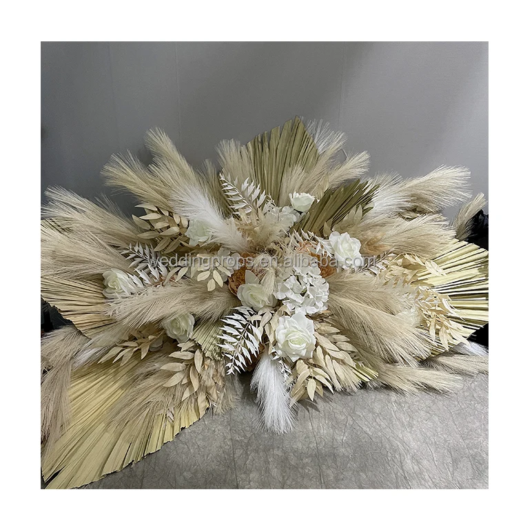 A02-212 wedding floral  panel backdrop handmade artificial flower panel for wedding event decoration