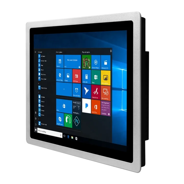 Встраиваемый мультисенсорный экран промышленный компьютер Bezel 3 мм USB OEM WIFI Time RAM SSD CPU DDR 21 5 дюйма Сенсорная панель