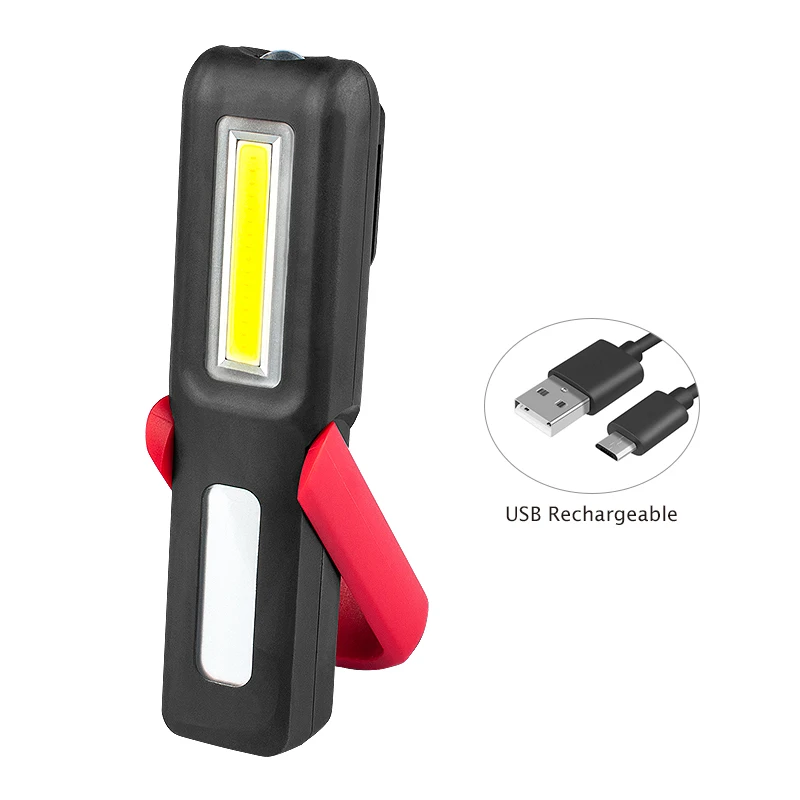 Hot Sale ESEN99 Magnetic Rotatable LED Car Repair COB Work Lamp  With Magnet And Hook