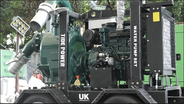 Best price 320m, lift 30m  Lister Petter engine diesel dewatering pump with CE certificate diesel drainage pump