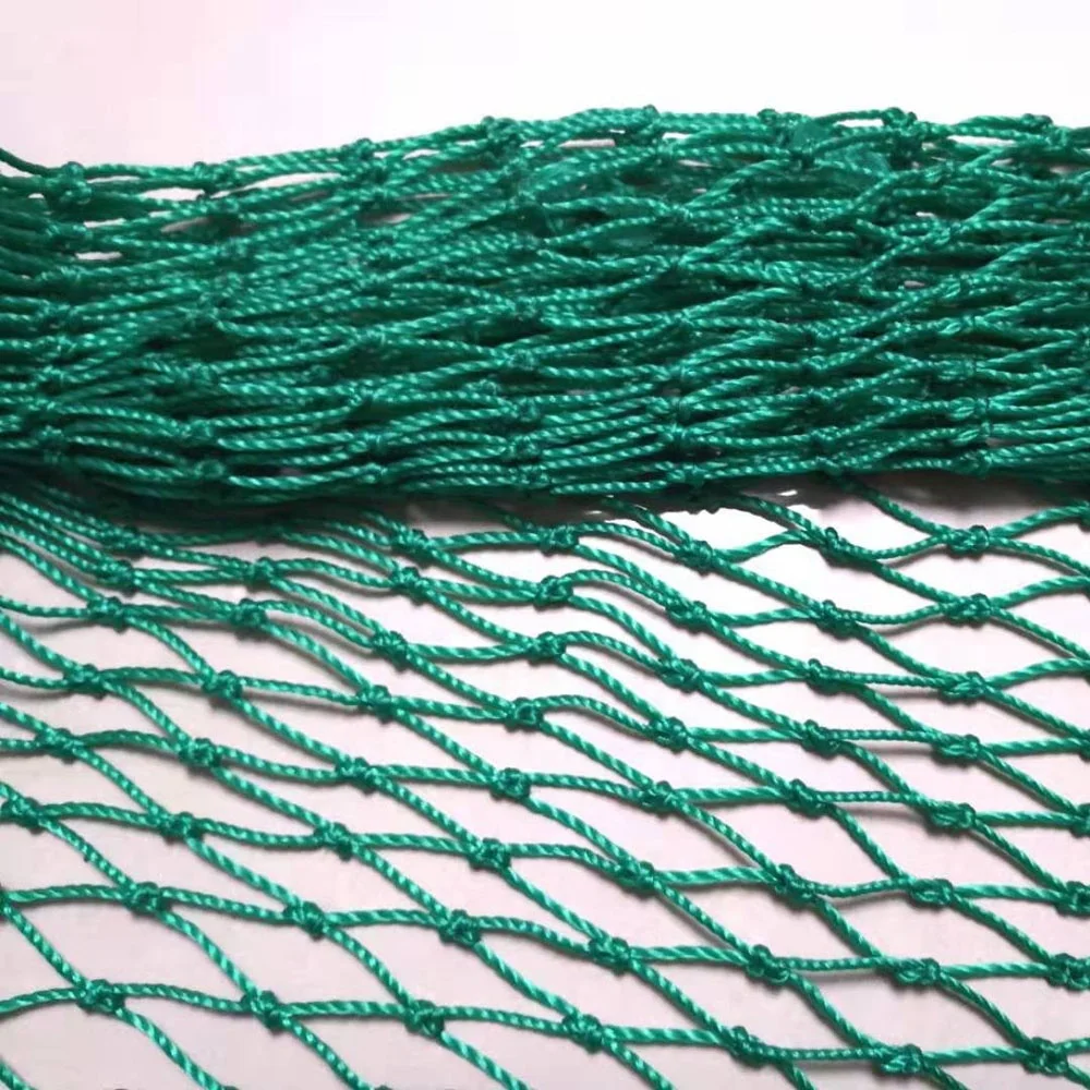 knotted or knotless golf driving range net golf course fencing