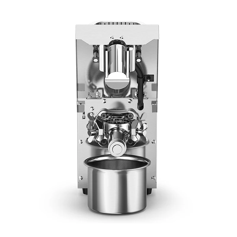 GOOPIKK 2024 700w Cold / Hot Press Automatic Organic Oil Extractor Commercial Grade Stainless Steel Oil Press Machine 5~6kg/h