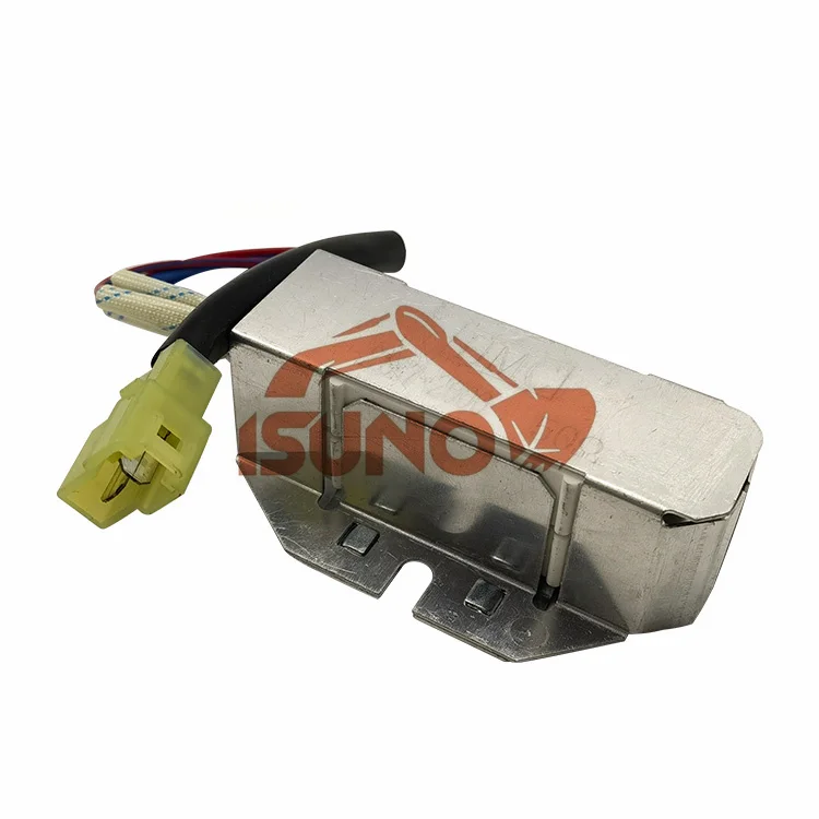 Запчасти для строительной техники ISUNO R130-3 R210-3 R250-3 R210-7 экскаватора пластиковый пролитовый резистор 21E7-2000