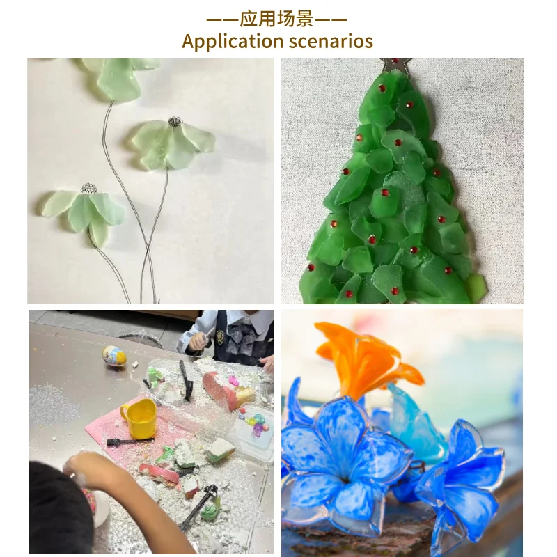 DIY Beach Glass 16Oz 0.78-1.5 inch Fish Tank Landscaping Flat Sea Glass Crafts Decorative Glass