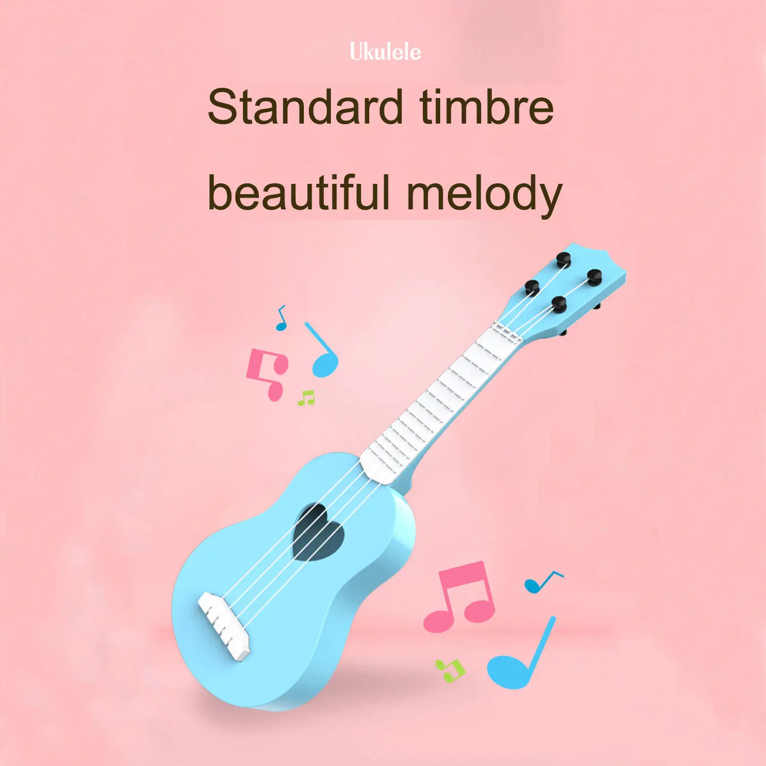 Early Education Simulation Ukulele for Kids Gift about Four String Musical Instrument Music Toy