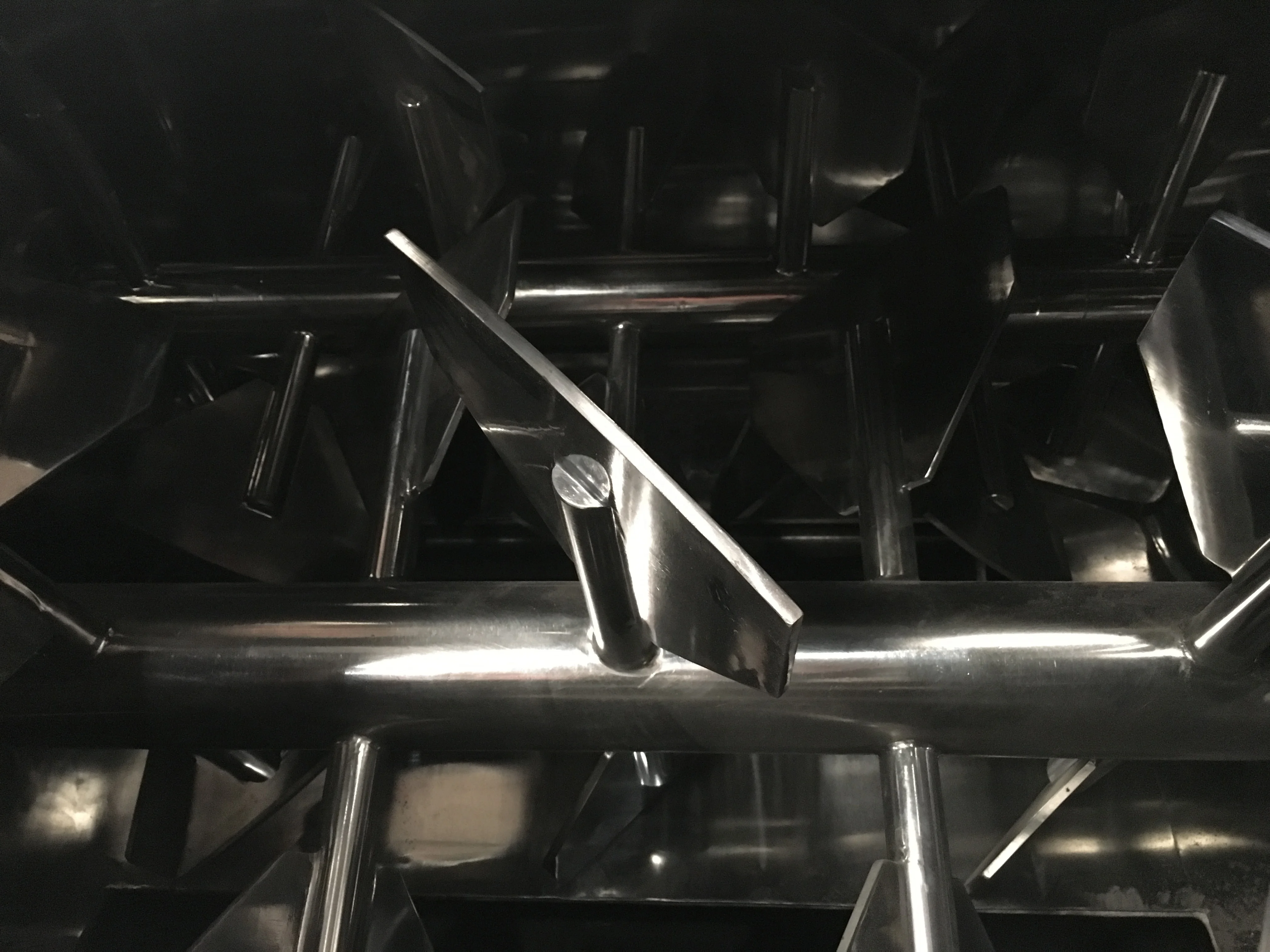 Высокоэффективный Горизонтальный двухвальный лопастной смеситель сухой порошковый