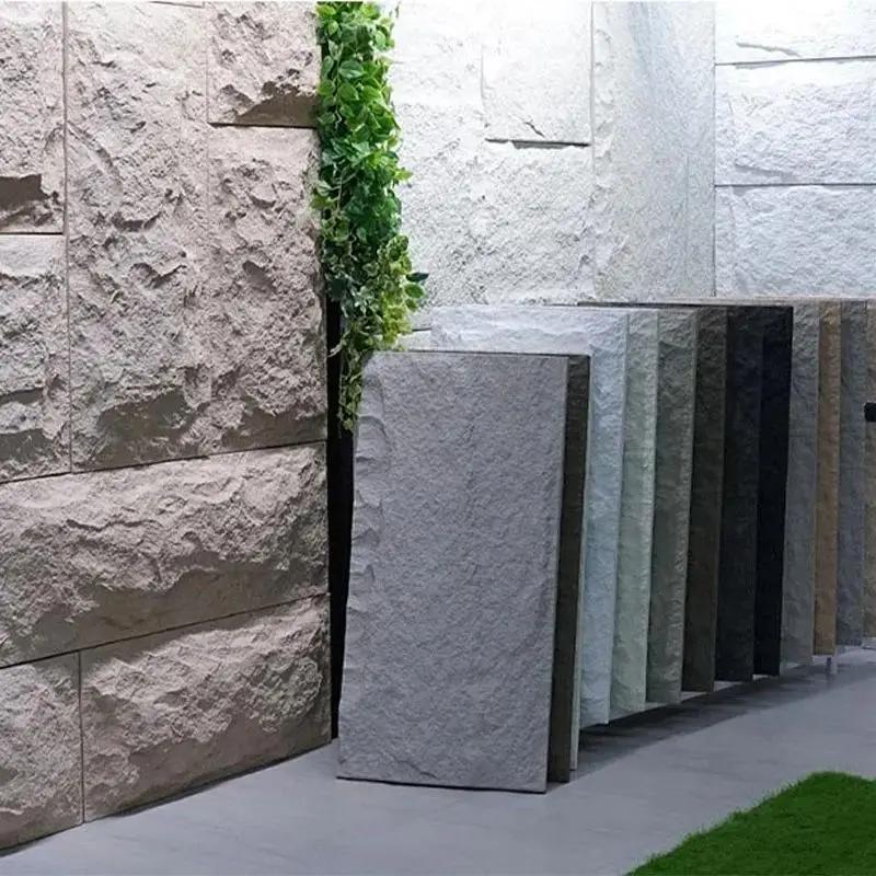 Легкий вес pu каменная панель стены искусственный полиуретан 3d украшения каменные стеновые панели наружные водонепроницаемые