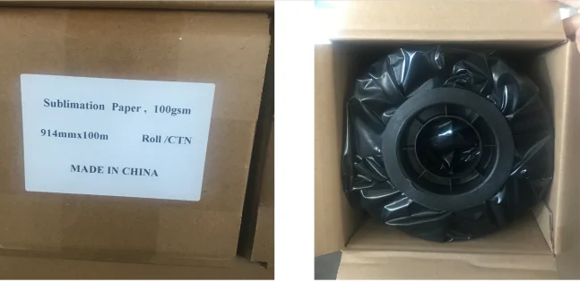 Высококачественная сублимационная переводная бумага для цифровой печати, 60/80/90/100gsm