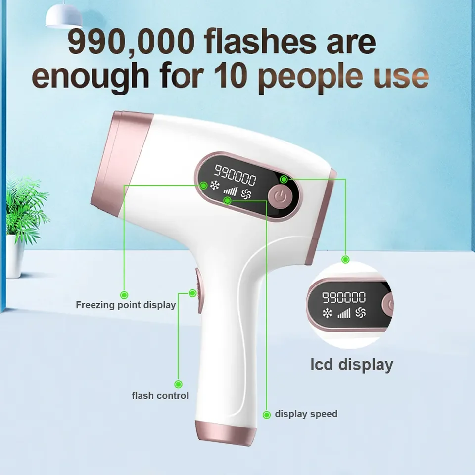 Laser Hair Removal 2023 ice 808 Diode Laser Ipl Hair Removal Device At Home