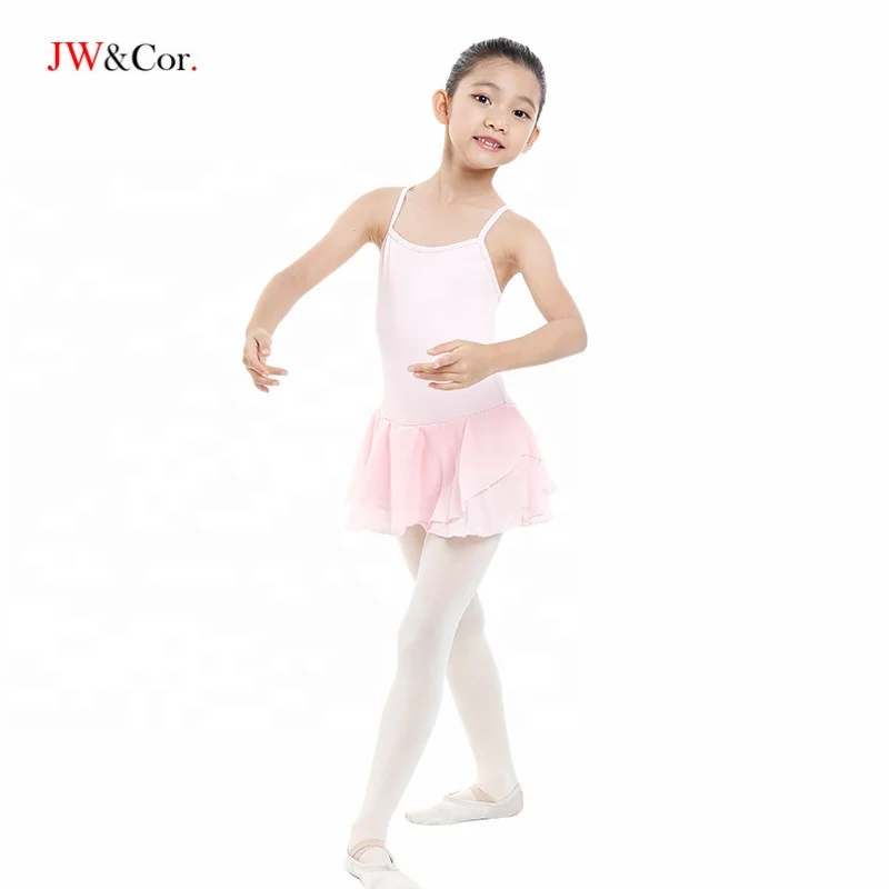 JW, индивидуальный логотип, тренировочная балетная юбка для девочек, трико, танцевальная одежда, розовый детский танцевальный трико