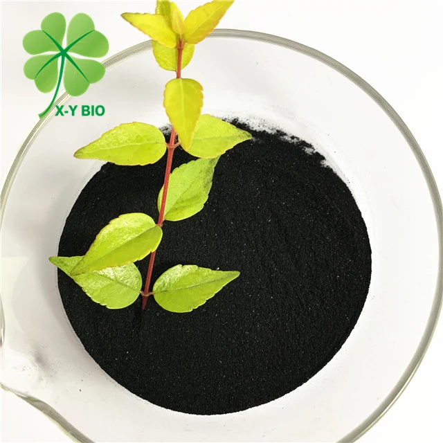 XYBIO Top Selling Micronutrient Fertilizer Potassium Humate Shiny Powder